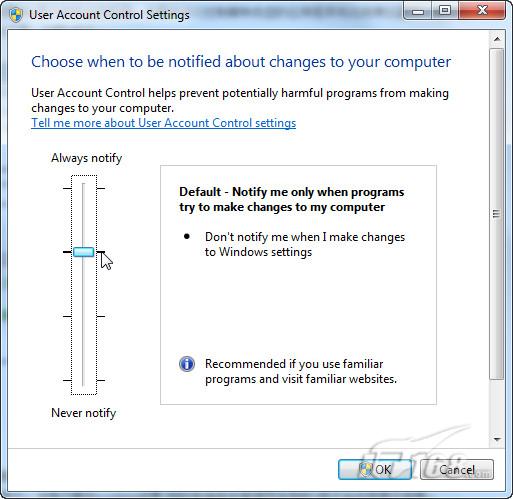 Windows 7系统中的UAC有什么改善?