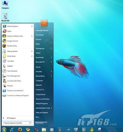 Windows 7的开始菜单有什么不同?